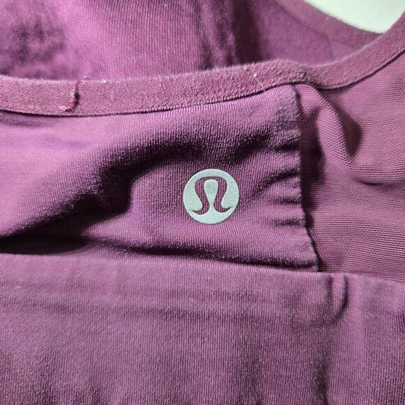 Lululemon Athletica Speed‎ Up Bra C/D in Dark Adobe Women's Size 8 - Picture 5 of 6